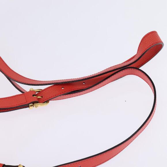 CELINE Backpack Leather Orange Gold - Picture 7 of 12